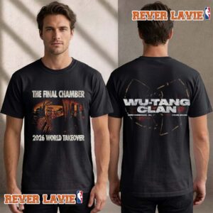 Wu Tang Clan Final Chamber 2026 World Takeover Exclusive Tee Birmingham On September 19 2026 T Shirt Two Sided