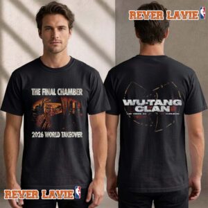 Wu Tang Clan Final Chamber 2026 World Takeover Exclusive Tee Las Vegas October 3 2026 T Shirt Two Sided