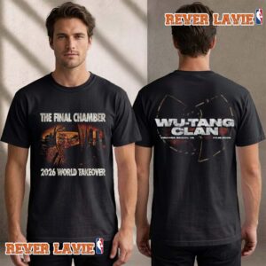 Wu Tang Clan Final Chamber 2026 World Takeover Exclusive Tee Virginia Beach On September 16 2026 T Shirt Two Sided