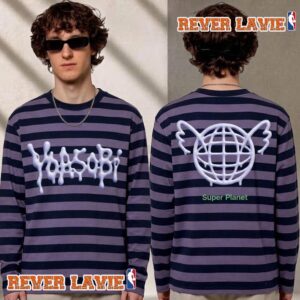 Yoasobi Dome Tour 2026 27 Super Planet Border Navy x Purple Long Sleeve