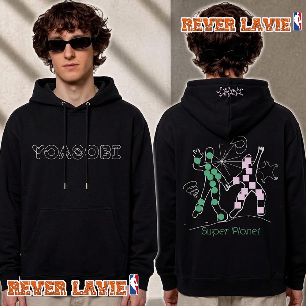 Yoasobi Super Planet Border Dome Tour 2026 27 Unisex Hoodie Yoasobi Super Planet Border Dome Tour 2026 27 Unisex Hoodie