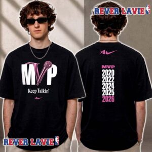 A’ja Wilson WNBA 2026 Most Valuable Player Keep Talking Unisex T Shirt Two Sided