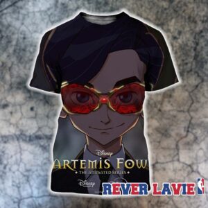 Artemis Fowl New Poster The Animated Series 2026 On Disney Plus And Disney Channel All Over Print Shirt