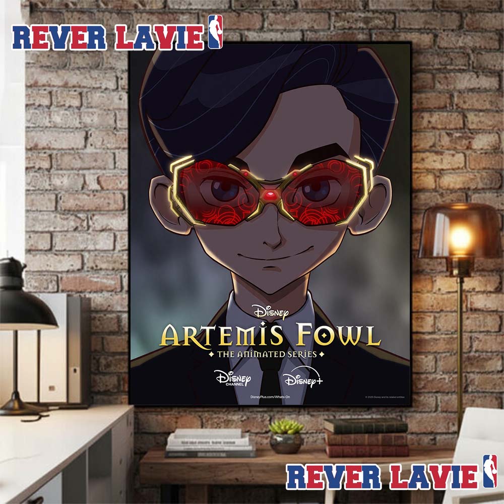 Artemis Fowl New Poster The Animated Series 2026 On Disney Plus And Disney Channel Poster Canvas Artemis Fowl New Poster The Animated Series 2026 On Disney Plus And Disney Channel Poster Canvas