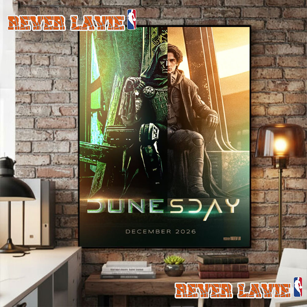 Avengers Doomsday x Dune 3 On December 2026 Dunesday Collab Poster Decor Avengers Doomsday x Dune 3 On December 2026 Dunesday Collab Poster Decor