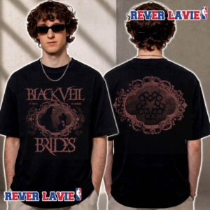 Black Veil Brides Time to Say Goodnight Romantic Couple Unisex T Shirt Two Sided