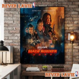 Blade Runner 2099 New Poster Starring Michelle Yeoh and Hunter Schafer On Prime Original November 25 2026 Poster Decor