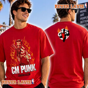CM Punk Best In The Underworld Retro 2026 T Shirt Two Sided