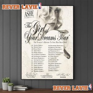 Claire Rosinkranz The Girl Of Your Dreams Tour 2027 Schedule Tour Dates Poster Decor