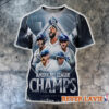 Tampa Bay Rays Champions 2026 American League Pennant For The 3th Time All Over Print Shirt