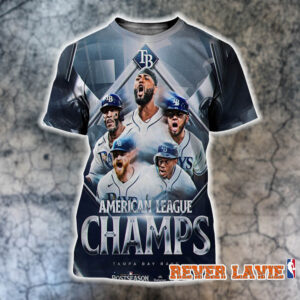 Congrats Tampa Bay Rays Champs 2026 American League Champions All Over Print Shirt