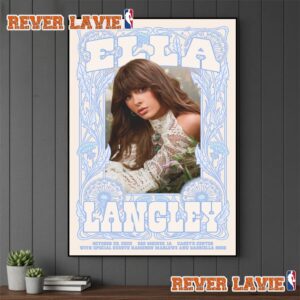 Ella Langley The Dandelion Tour 2026 Des Moines IA Event Poster At Casey’s Center On October 29 2026 Poster Decor