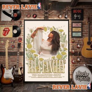 Ella Langley The Dandelion Tour 2026 Saint Paul MN Event Poster The Halloween Show At Grand Casino Arena On October 31 2026 Poster Decor