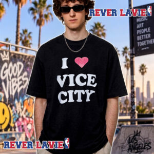 GTA 6 Vice City Collection 2026 Court Culture I Love Vice City Crop Unisex T-Shirt