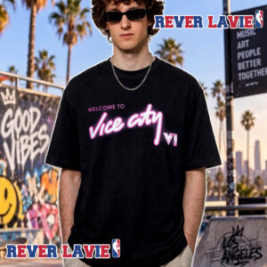 GTA 6 Vice City Collection 2026 Court Culture Welcome to Vice City Unisex T Shirt