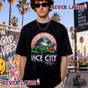 GTA 6 Vice City Collection 2026 Court Culture x Duvin Welcome to Vice City Unisex T Shirt