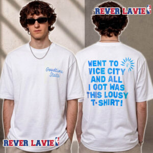 GTA 6 Vice City Collection 2026 Vice City Souvenir Unisex T Shirt Two Sided