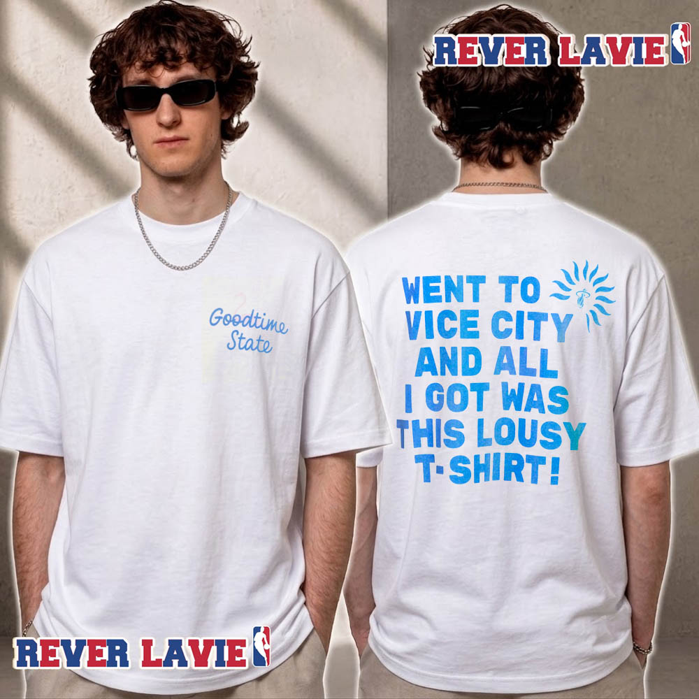GTA 6 Vice City Collection 2026 Vice City Souvenir Unisex T Shirt Two Sided GTA 6 Vice City Collection 2026 Vice City Souvenir Unisex T Shirt Two Sided