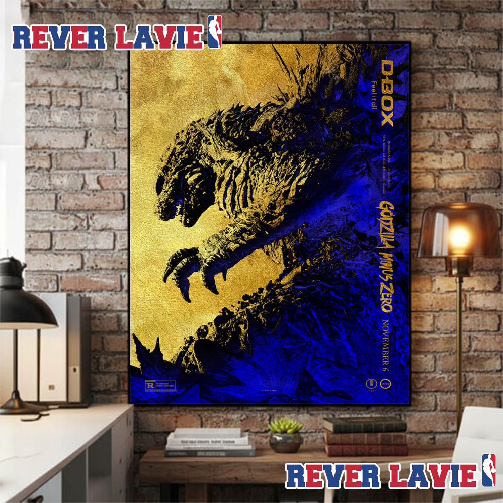 Godzilla Minus Zero Movie D Box Poster In Theaters On November 6 2026 Poster Canvas Godzilla Minus Zero Movie D Box Poster In Theaters On November 6 2026 Poster Canvas