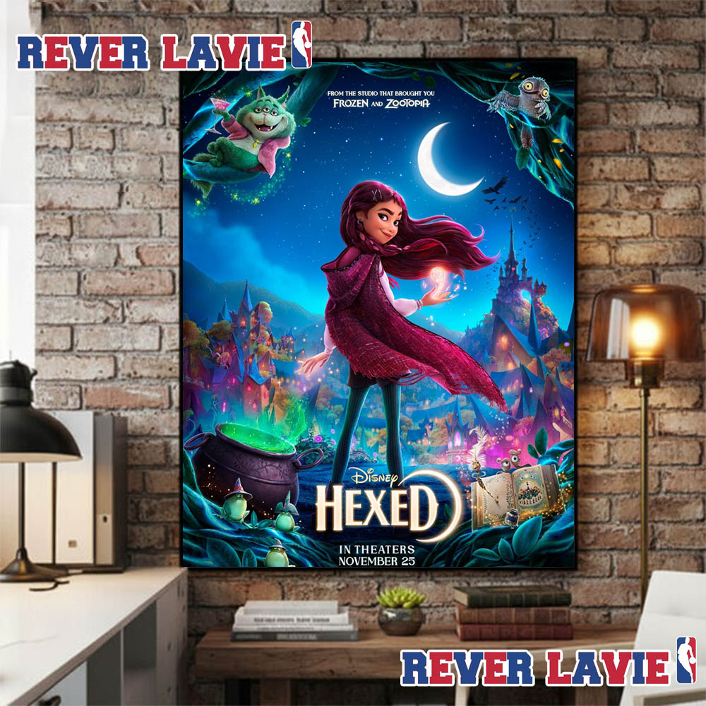 Hexed Movie 2026 New Poster In Theaters November 25 2026 Disney Animation Poster Canvas Hexed Movie 2026 New Poster In Theaters November 25 2026 Disney Animation Poster Canvas