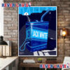 Jack White Dallas Texas Event Poster At The Bomb Factory 2026 On October 7 2026 Live 2026 North American Tour Poster Canvas