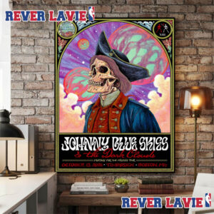Johnny Blue Skies And The Dark Clouds Mutiny For The Masses Tour 2026 At TD Garden In Boston On October 13 2026 Poster Canvas