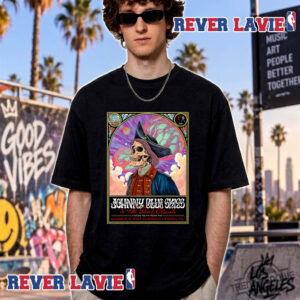 Johnny Blue Skies And The Dark Clouds Mutiny For The Masses Tour 2026 At TD Garden In Boston On October 13 2026 Rever Lavie Unisex T Shirt