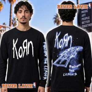 Korn Band European UK Tour 2026 Follow The Leader Merchandise On October And November 2026 Unisex Longsleeve