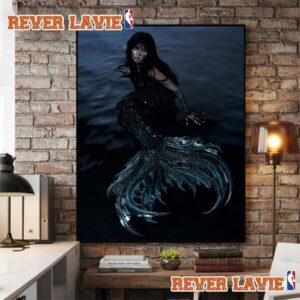 Lisa BLACKPINK Halloween 2026 Cosplay Siren Dark Fairytale Mermaid Poster Decor