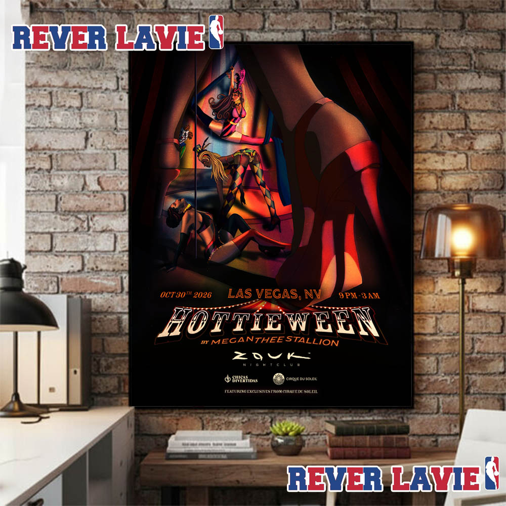 Megan Thee Stallion Hottieween Circus Theme Collab Cirque Du Soleil In Las Vegas NV On October 30 2026 Poster Canvas Megan Thee Stallion Hottieween Circus Theme Collab Cirque Du Soleil In Las Vegas NV On October 30 2026 Poster Canvas