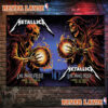 Metallica Las Vegas 2026 Poster Night 2 At Sphere On October 17 2026 Life Burns Faster Show Rock Wizard Skull Poster Decor
