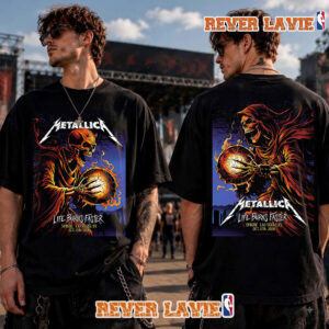 Metallica Las Vegas 2026 Exclusive Tee 2 Nights At Sphere On October 17 2026 Life Burns Faster Show Unisex T Shirt Two Sided