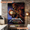 Metallica Las Vegas 2 Nights Poster At Sphere On October 15 17 2026 Life Burns Faster 2026 Poster Canvas