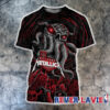 Metallica Life Burns Faster 2026 Event Poster At Sphere Las Vegas NV On October 1 2026 All Over Print Shirt