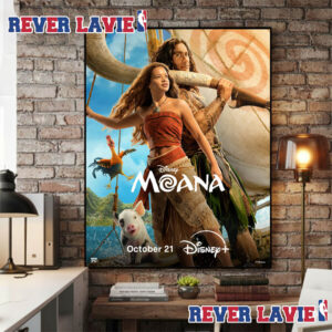Moana Movie 2026 Begins Streaming On Disney Plus On October 21 2026 Poster Canvas