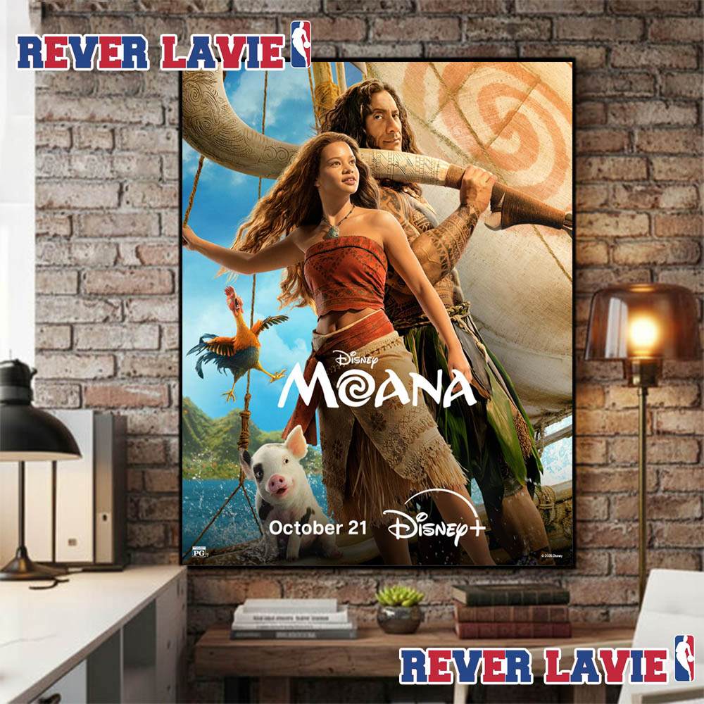 Moana Movie 2026 Begins Streaming On Disney Plus On October 21 2026 Poster Canvas Moana Movie 2026 Begins Streaming On Disney Plus On October 21 2026 Poster Canvas