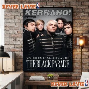 My Chemical Romance The Black Parade 2026 On Kerrang Magazine 2026 Poster Decor
