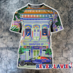 Oracle Red Bull Racing Max Verstappen Sprint Race At Singapore Grand Prix On October 9 11 2026 All Over Print Shirt
