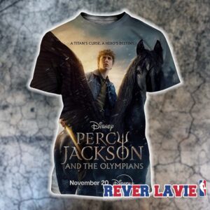 Percy Jackson And The Olympians Season 3 New Poster November 20 On Disney All Over Print Shirt