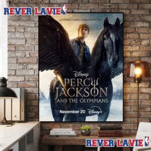 Percy Jackson And The Olympians Season 3 New Poster November 20 On Disney Poster Canvas