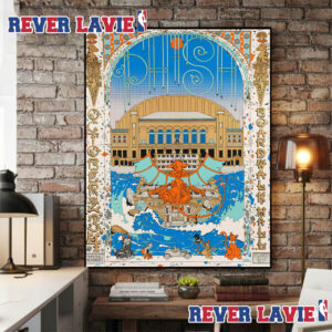 Phish Atlantic City NJ Event Poster 3 Nights At Jim Whelan Boardwalk Hall On October 2 3 4 2026 Poster Canvas