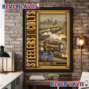 Pittsburgh Steelers Vs Indianapolis Colts Match Up Week 5 NFL Regular Season 2026 On October 11 2026 At Acrisure Stadium Poster Canvas