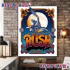 Rush Fifty Something Tour 2026 Event Poster At Climate Pledge Arena In Seattle On October 10 And October 12 2026 Poster Canvas