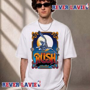 Rush Fifty Something Tour 2026 Event Poster At Climate Pledge Arena In Seattle Washington On October 10 And October 12 2026 Unisex T Shirt