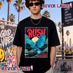 Rush Fifty Something Tour 2026 Event Poster At Toyota Center In Houston Texas On October 1 2026 Unisex T Shirt