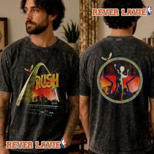 Rush St.Louis Exclusive Tee 2026 Fifty Something Tour At Enterprise Center On October 21 2026 Washed T Shirt