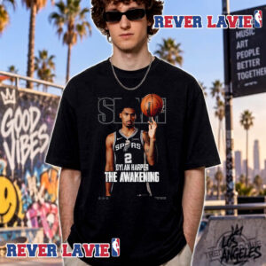 SLAM 264 Magazine Cover Tee Dylan Harper The Awakening San Antonio Spurs Unisex T Shirt