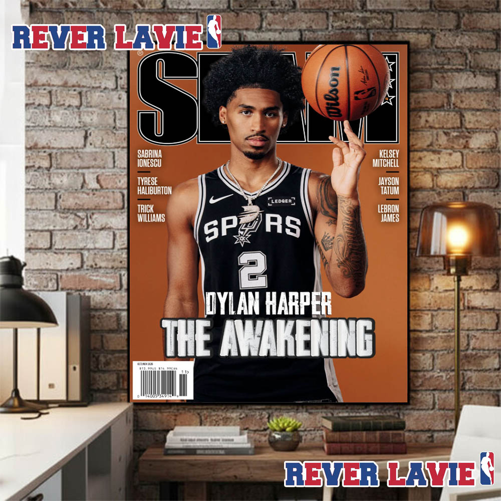 SLAM 264 Magazine Dylan Harper The Awakening San Antonio Spurs Poster Canvas SLAM 264 Magazine Dylan Harper The Awakening San Antonio Spurs Poster Canvas