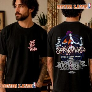 Sick New World Fort Worth Texas 2026 Goth Babe Starter Lineup Tee At Texas Motor Speedway On October 24 2026 Texas T Shirt Two Sided