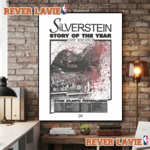 Silverstein USA Tour Camp Screamo 2 2026 Schedule Tour Dates Poster Decor